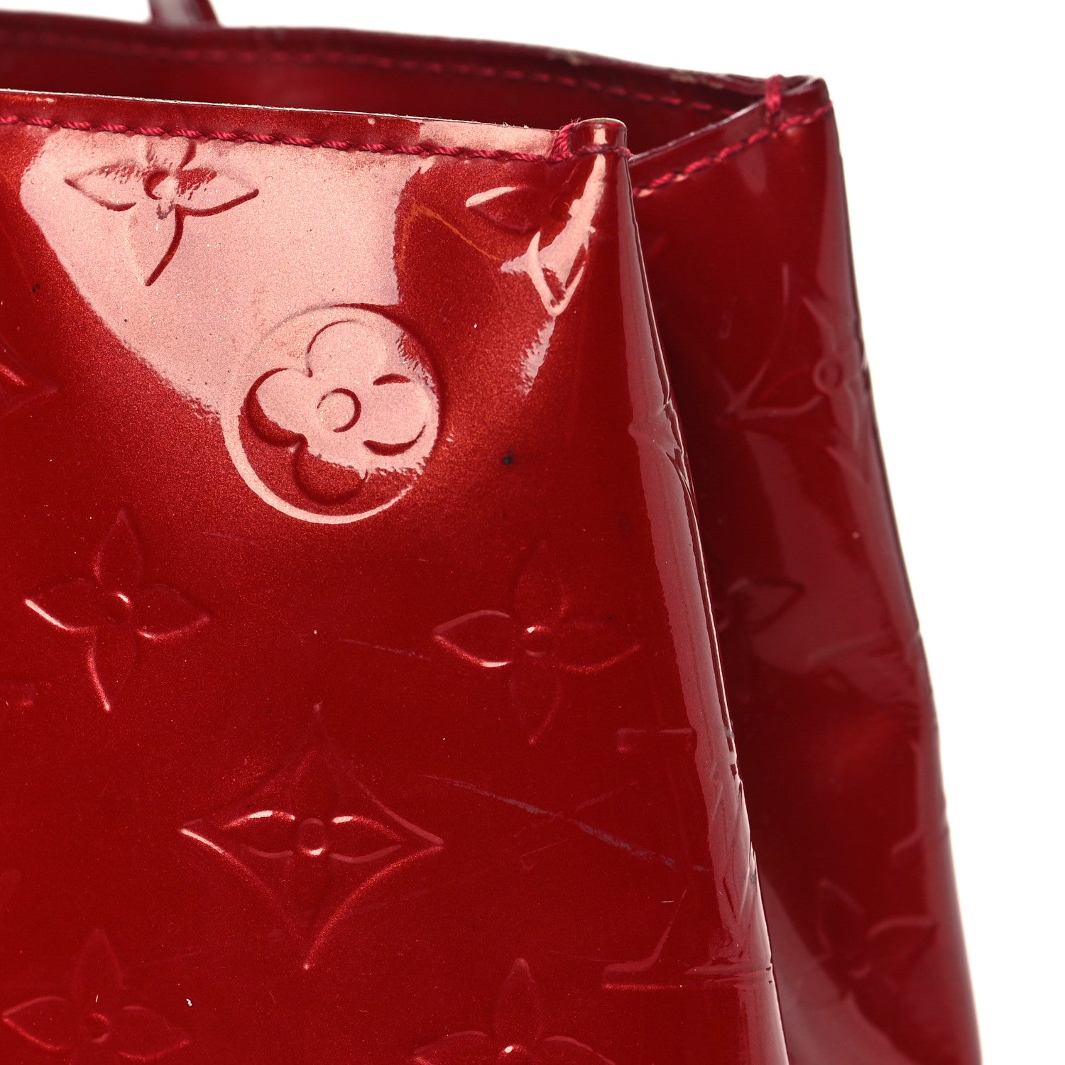 Louis Vuitton Vernis Wilshire PM Pomme D'Amour 11 of 13