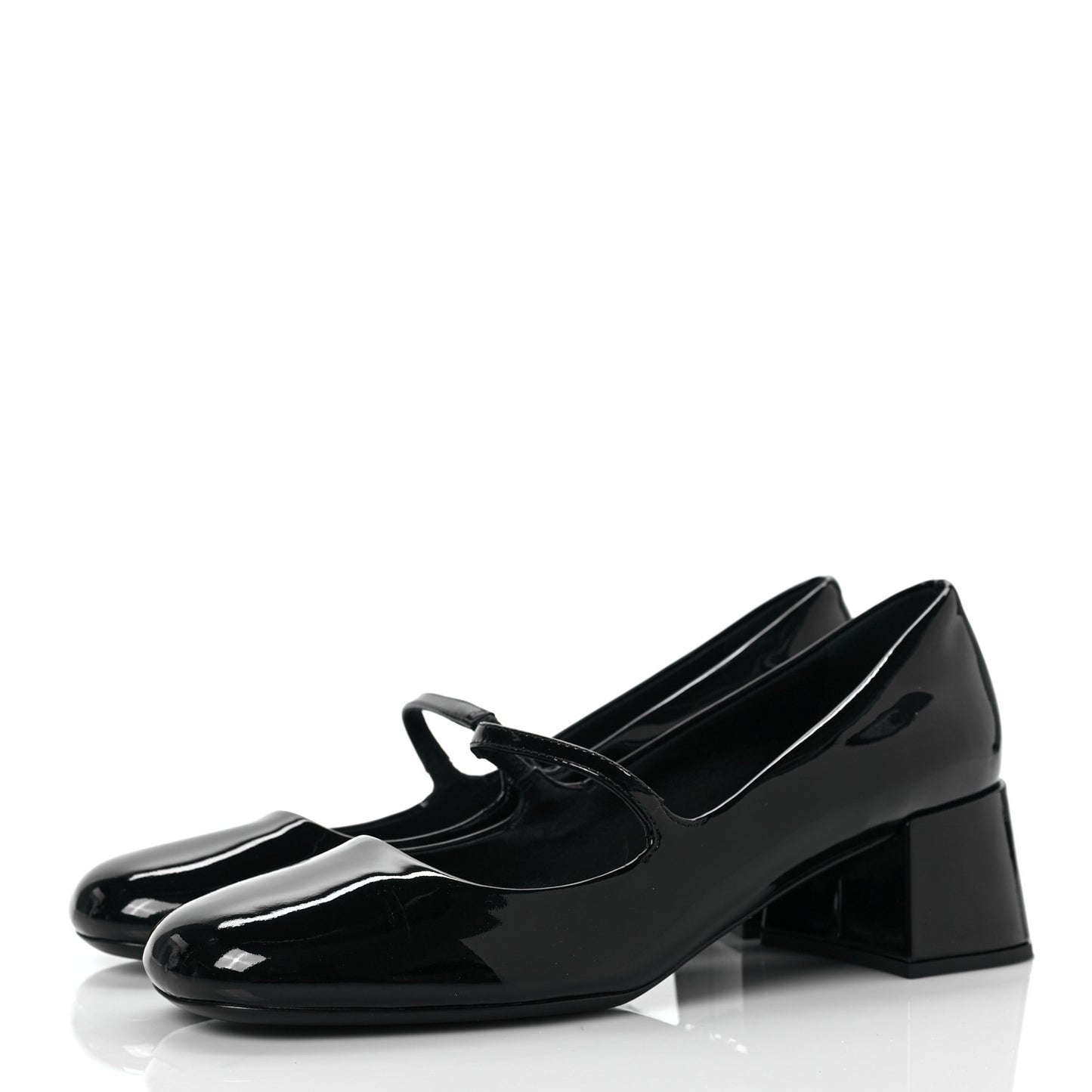 Patent Mary Jane 45mm Pumps 39.5 Black