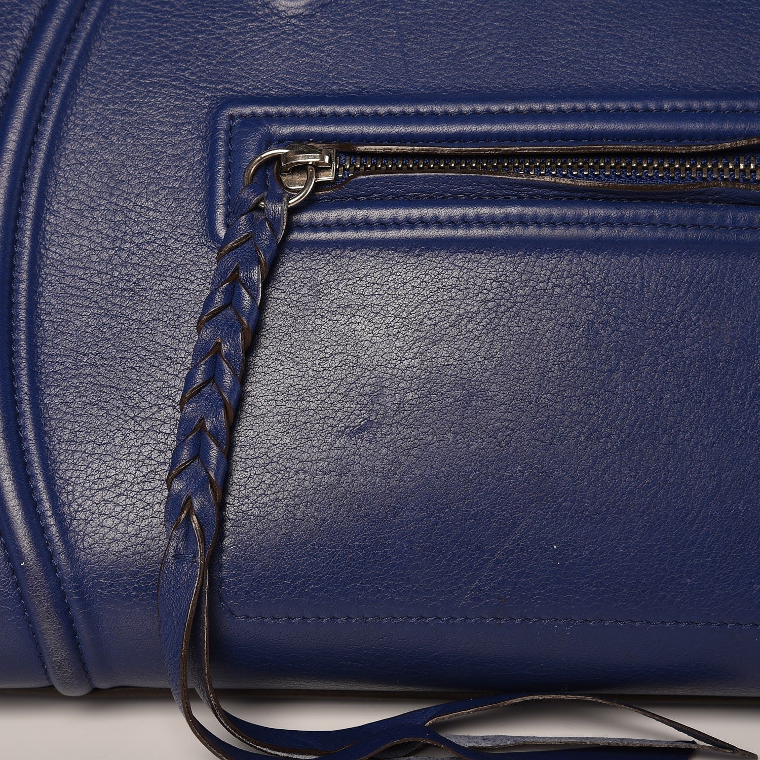 Celine Supple Calfskin Medium Phantom Luggage Indigo 21 of 25