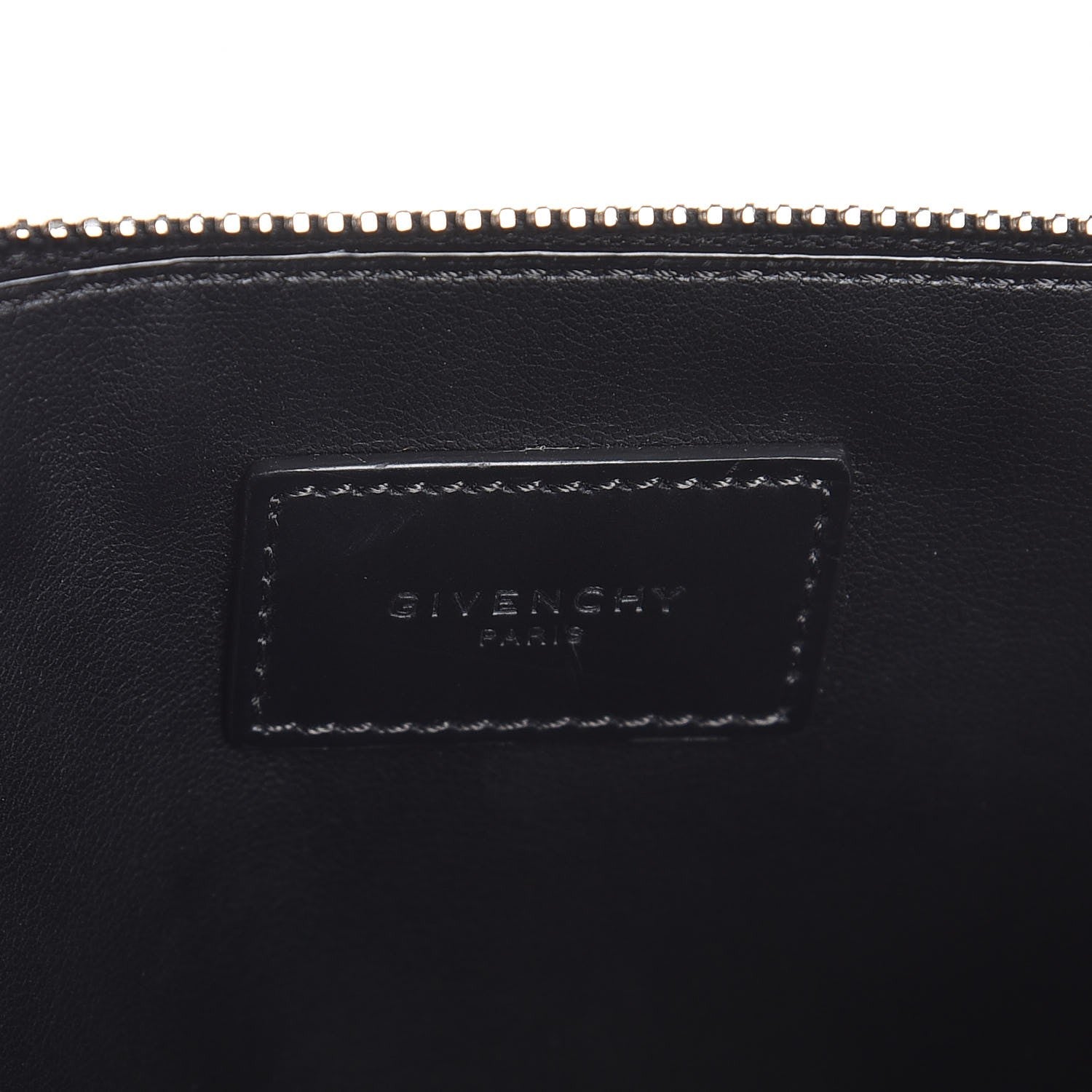 Givenchy Coated Canvas Dollar Print Clutch Green 6 of 8