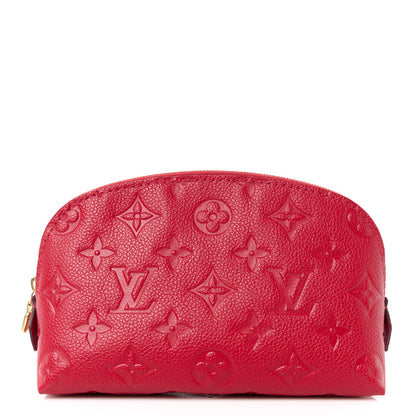 Louis Vuitton Empreinte Cosmetic Pouch Scarlet 1 of 9