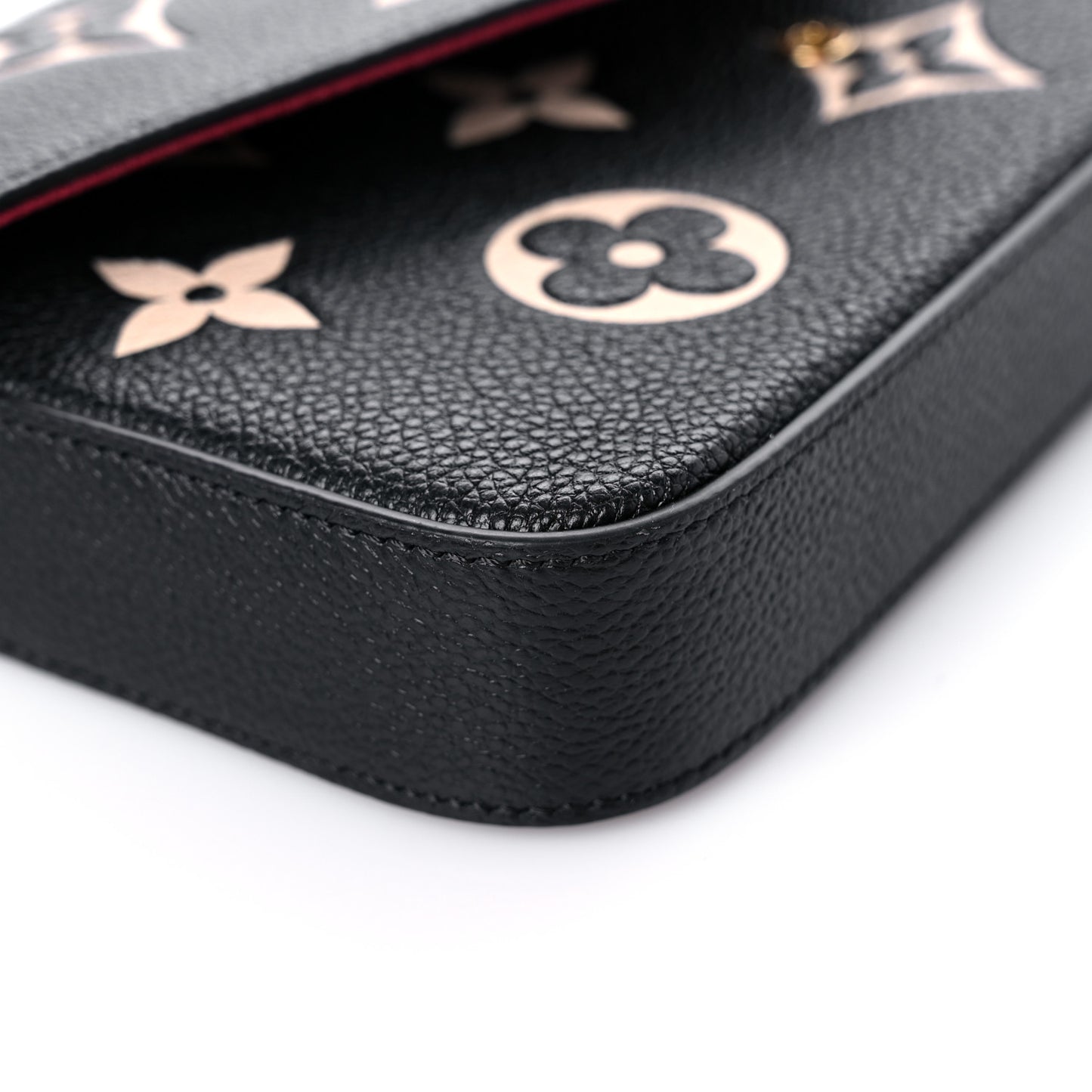 Empreinte Monogram Giant Felicie Pochette Black Beige
