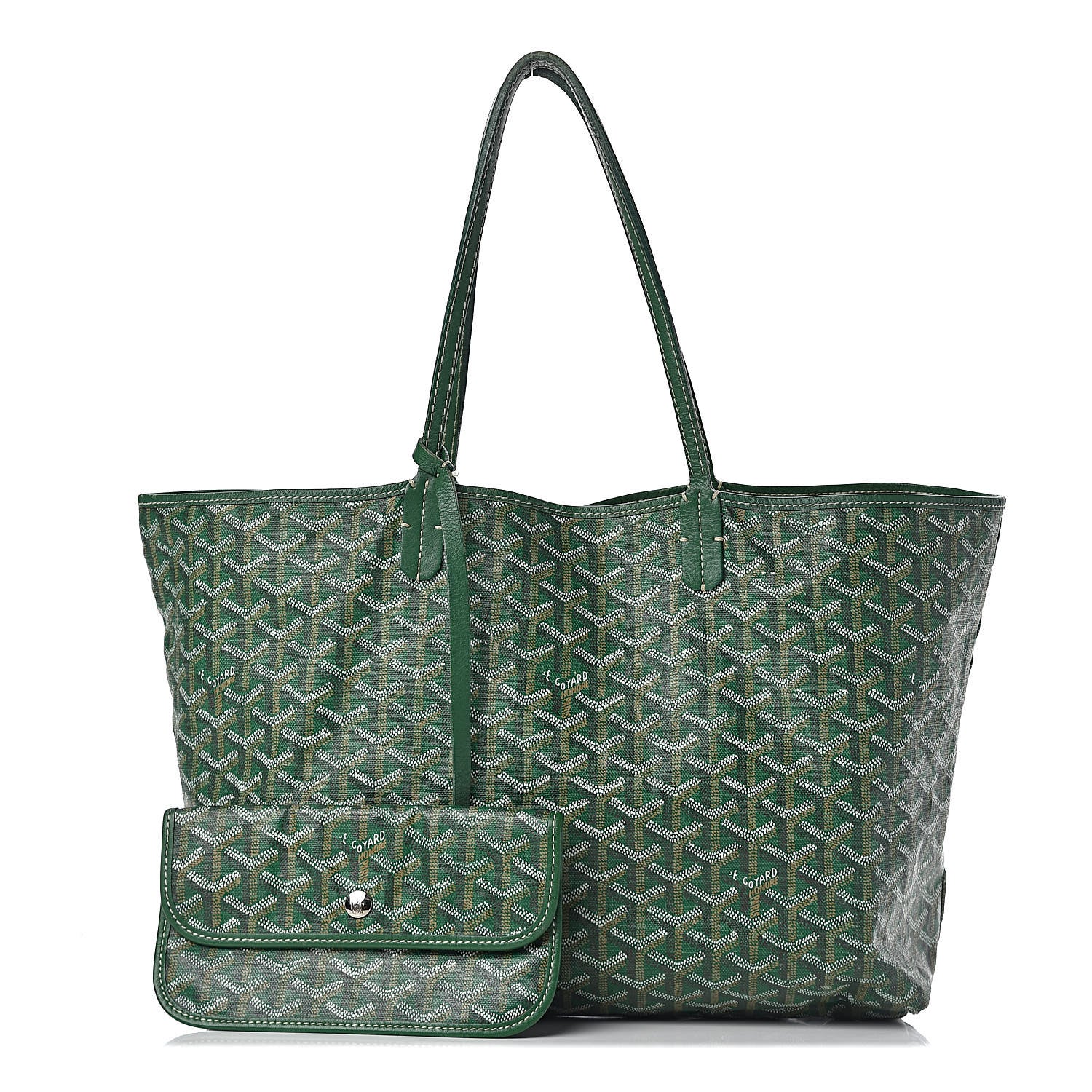 Goyard Goyardine Saint Louis PM Green 1 of 28