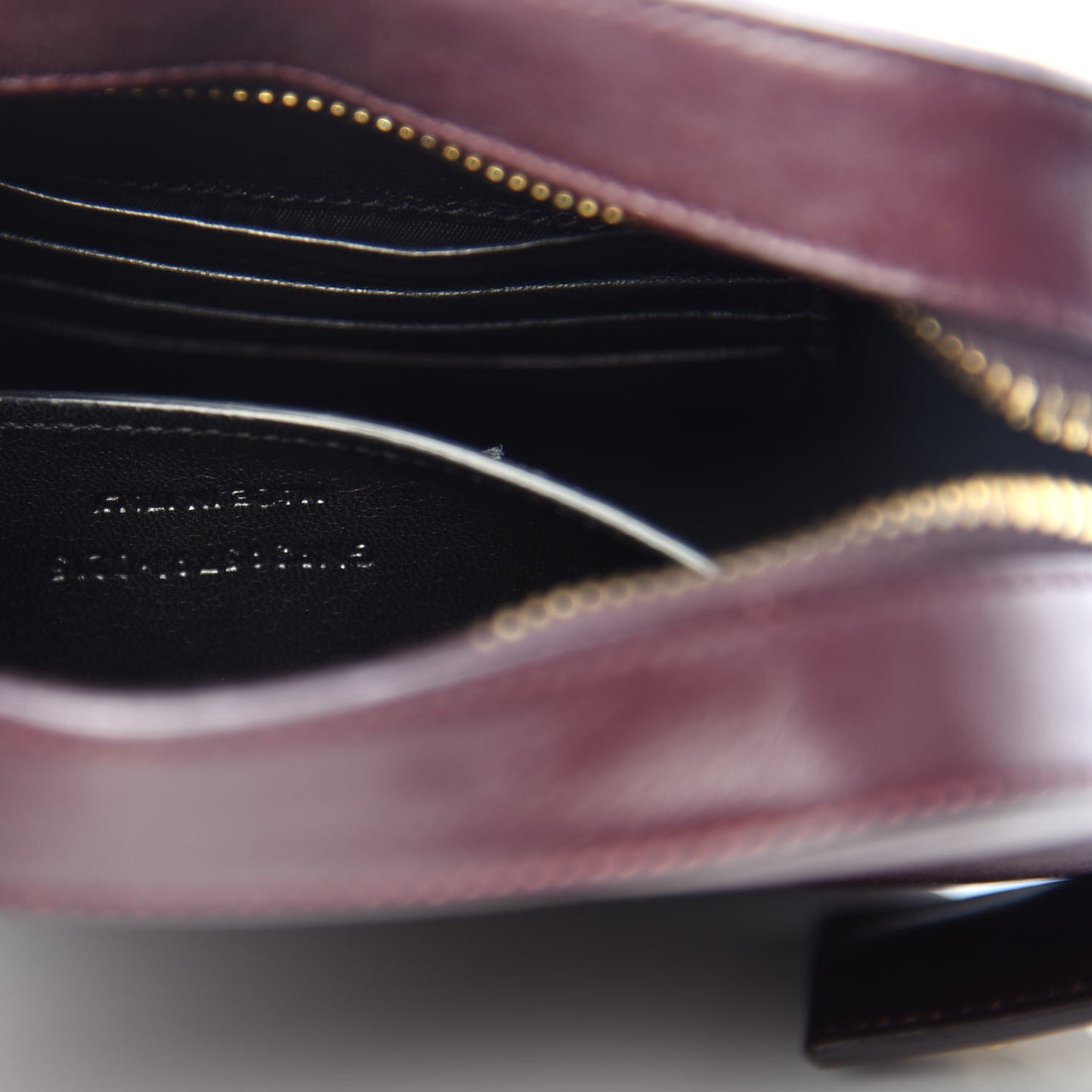 Calfskin Small Classic Monogram Camera Bag Bordeaux