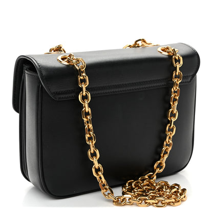 Celine Shiny Calfskin Small C Bag Black 3 of 10