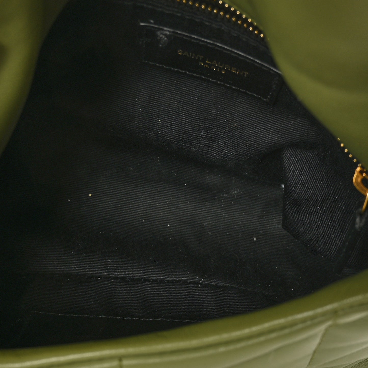 Lambskin Quilted Toy Loulou Puffer Monogram Chain Satchel Light Pistache