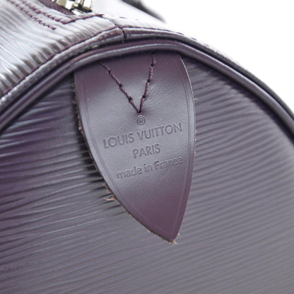 Louis Vuitton Epi Speedy 30 Cassis Purple 10 of 11