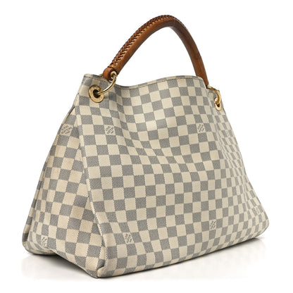 Louis Vuitton Damier Azur Artsy MM 3 of 10