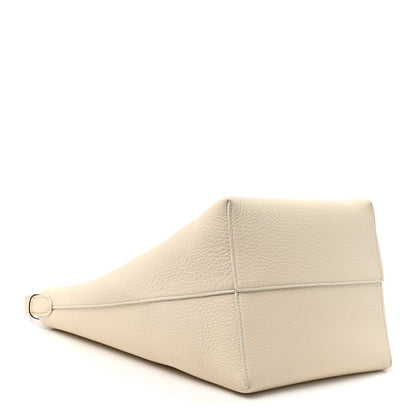 The Row Grained Calfskin Medium N/S Park Tote Ivory 4 of 11