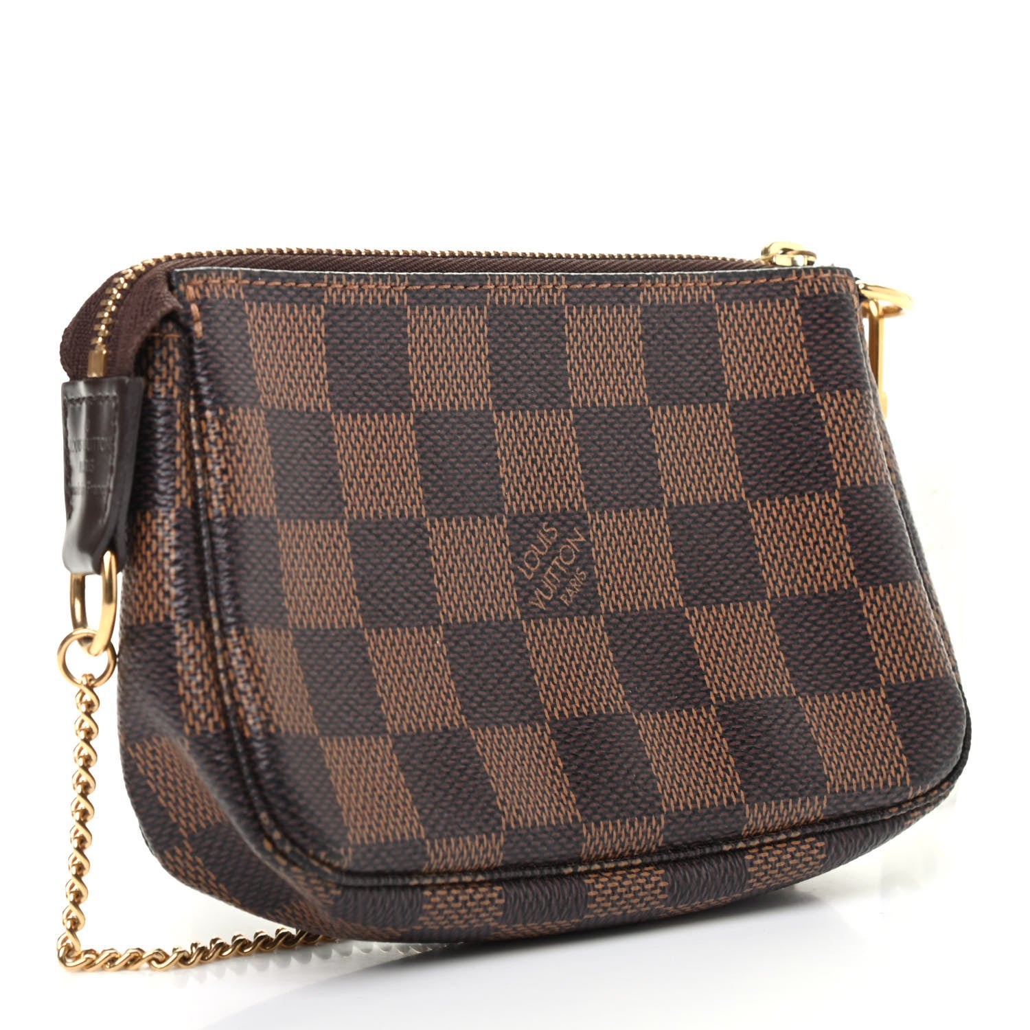 Louis Vuitton Damier Ebene Mini Pochette Accessories 3 of 7