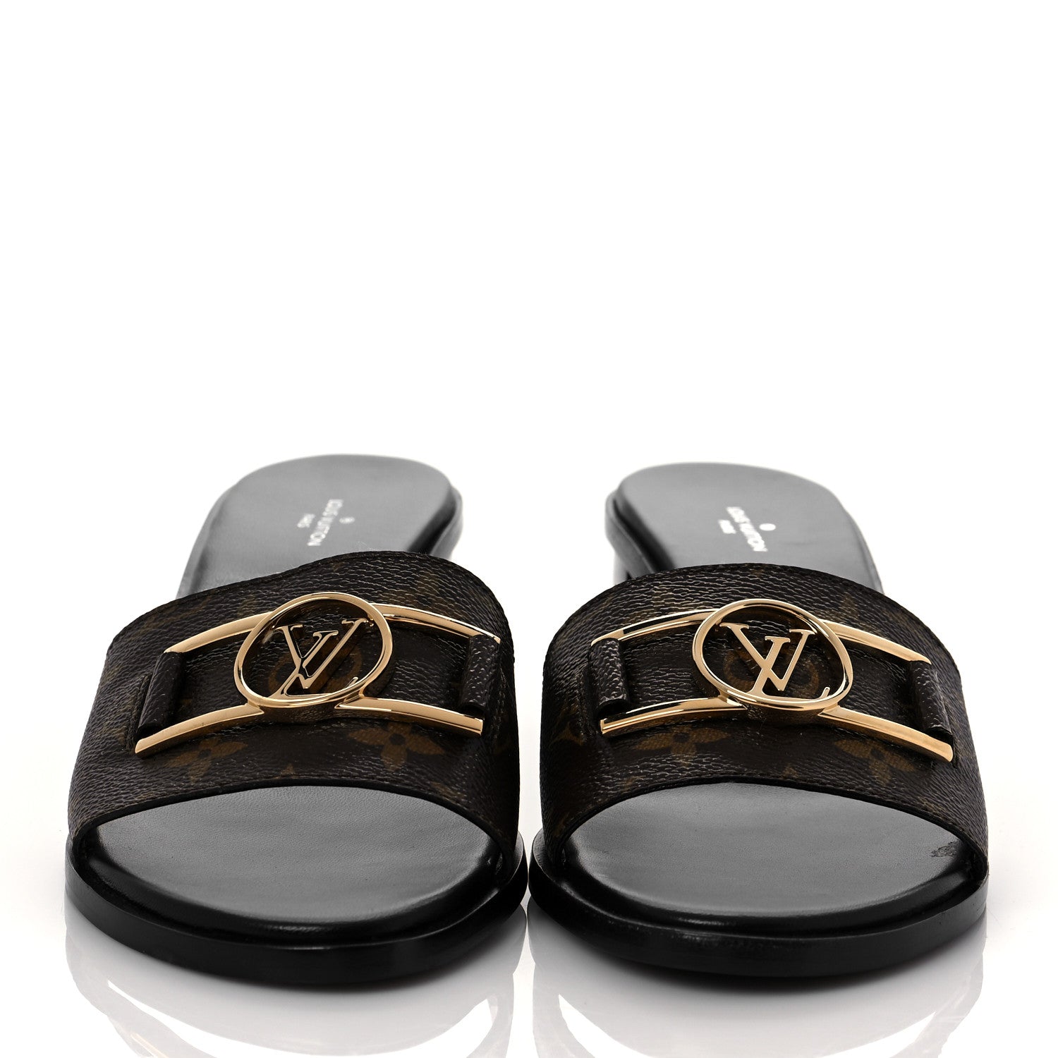 Louis Vuitton Monogram Lock It Mules 41 2 of 8