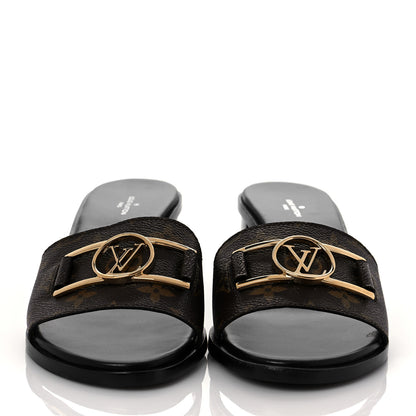 Louis Vuitton Monogram Lock It Mules 41 2 of 8