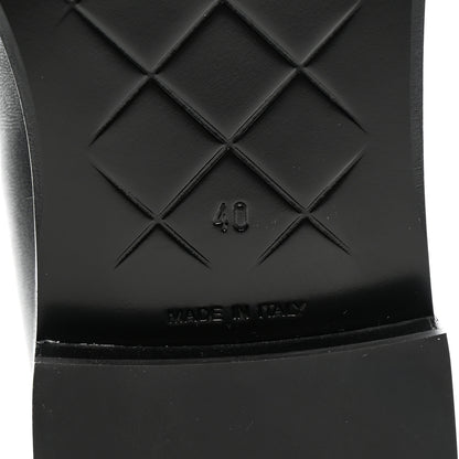 Chanel Lambskin Quilted CC Turnlock Loafers 40 Black 7 of 10