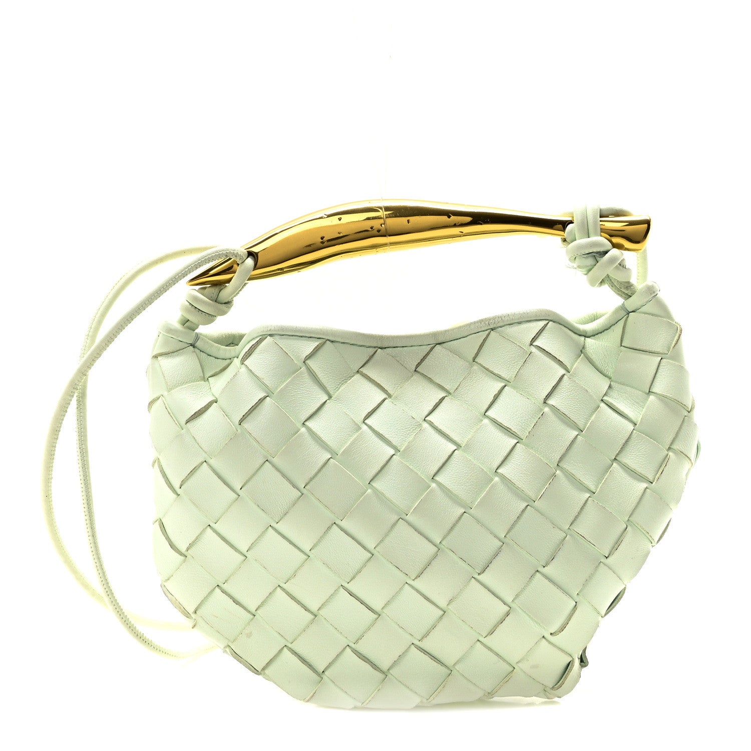 Bottega Veneta Nappa Intrecciato Mini Sardine Bag Fresh Mint 1 of 9