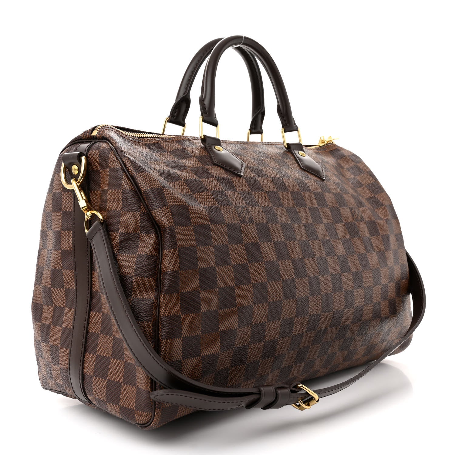 Louis Vuitton Damier Ebene Speedy Bandouliere 35 3 of 12
