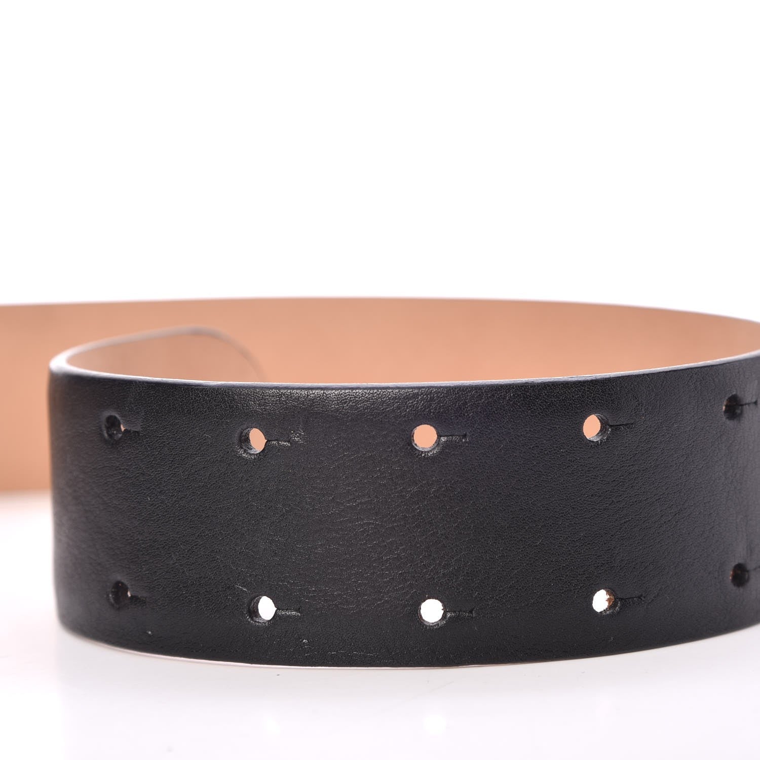 Chanel Calfskin CC Belt 95 38 Black 5 of 7