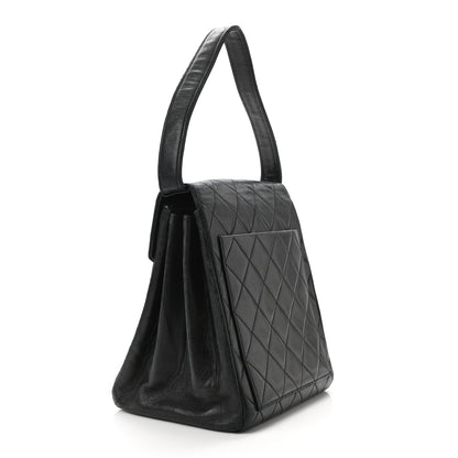 Chanel Lambskin Quilted Flap Bag Navy 8 of 23