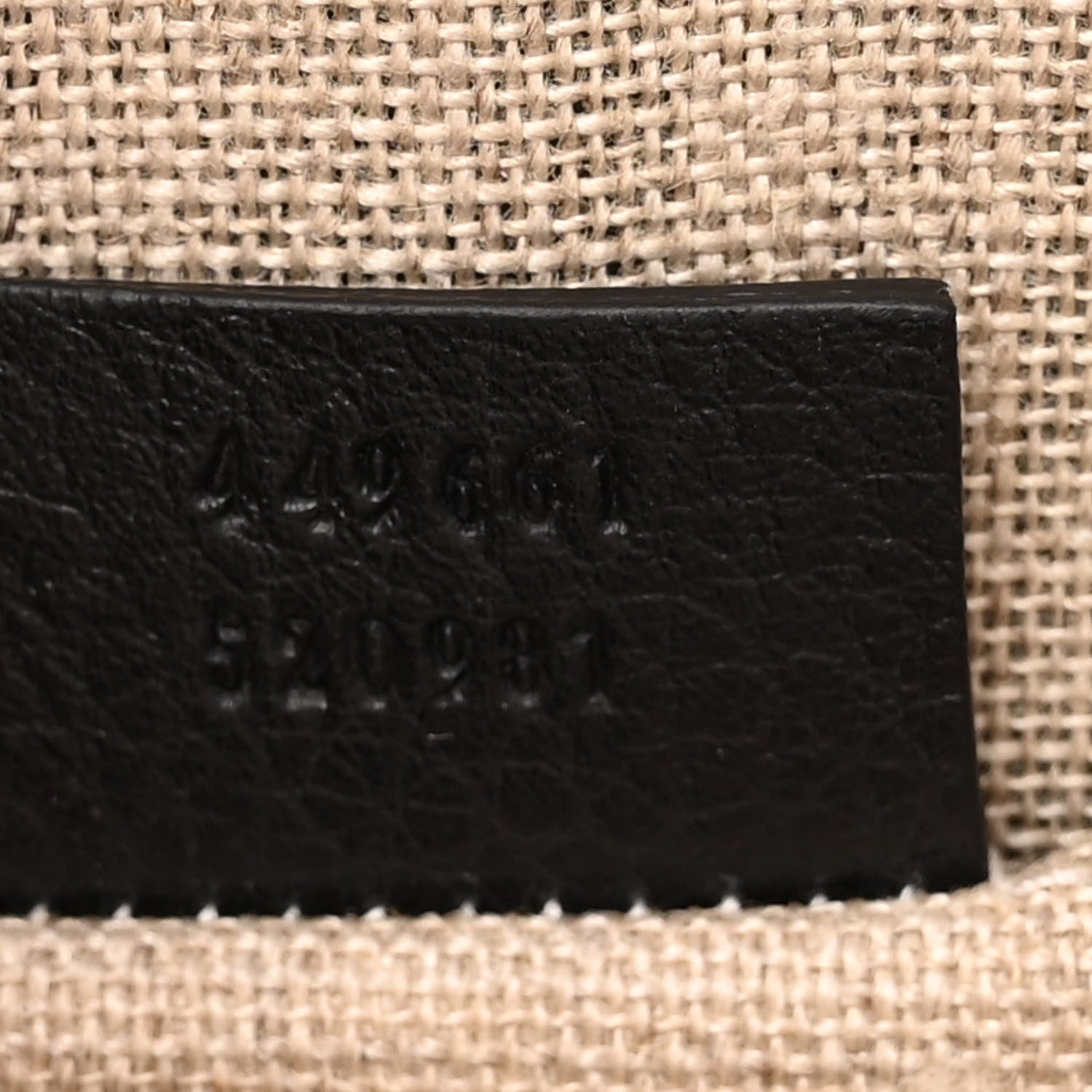 Gucci Dollar Calfskin Small GG Charm Dome Bag Black 7 of 10