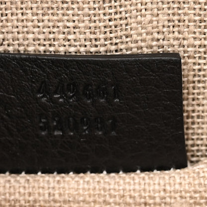 Gucci Dollar Calfskin Small GG Charm Dome Bag Black 7 of 10