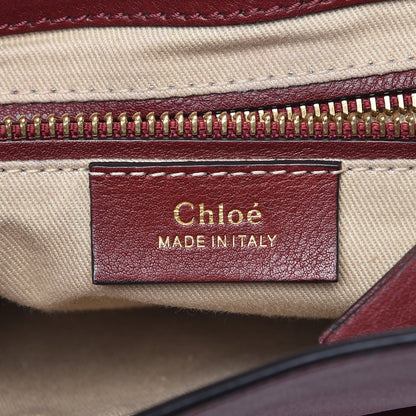 Chloe Suede Calfskin Small Faye Backpack Sienna Red 6 of 14