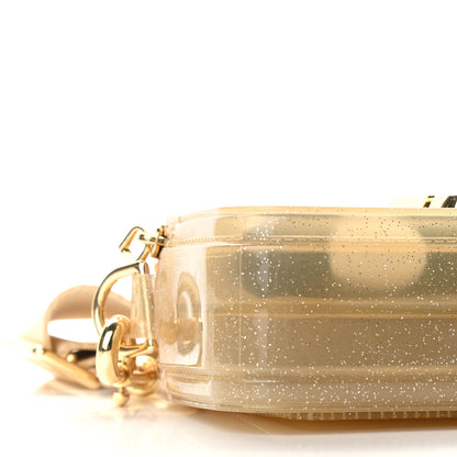 Marc Jacobs Jelly Glitter Small Snapshot Camera Bag Gold Silver 8 of 9