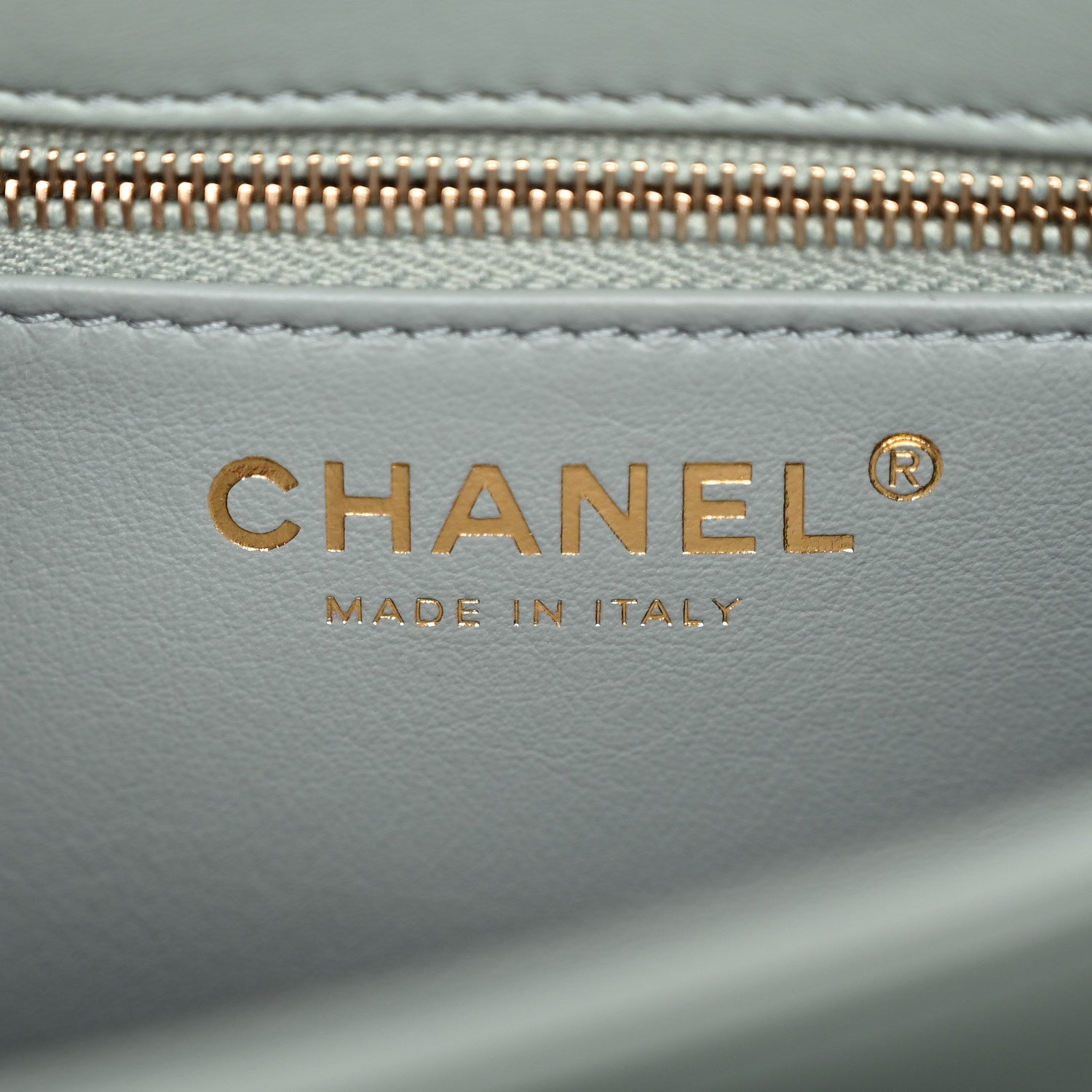 Chanel Lambskin Quilted Small Trendy CC Flap Dual Handle Bag Light Grey 6 of 10