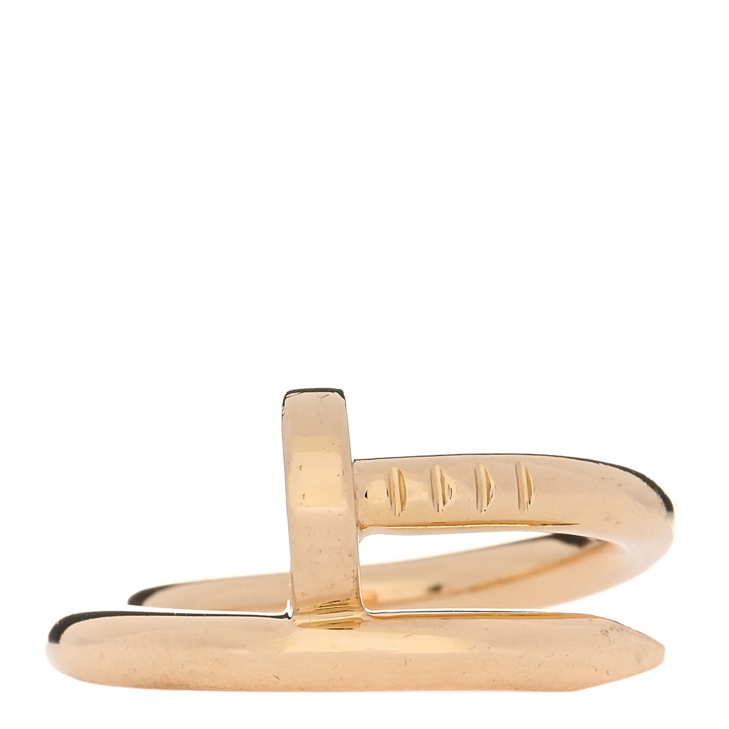 18K Yellow Gold Juste Un Clou Ring 50 5.25