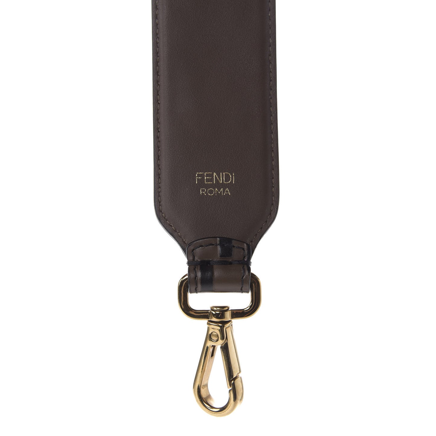 Calfskin FF 1974 Embossed Mini Strap You Maya Black