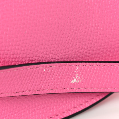 Valentino Garavani Grainy Calfskin Mini Vlogo Hobo Bag Feminine Pink 7 of 7