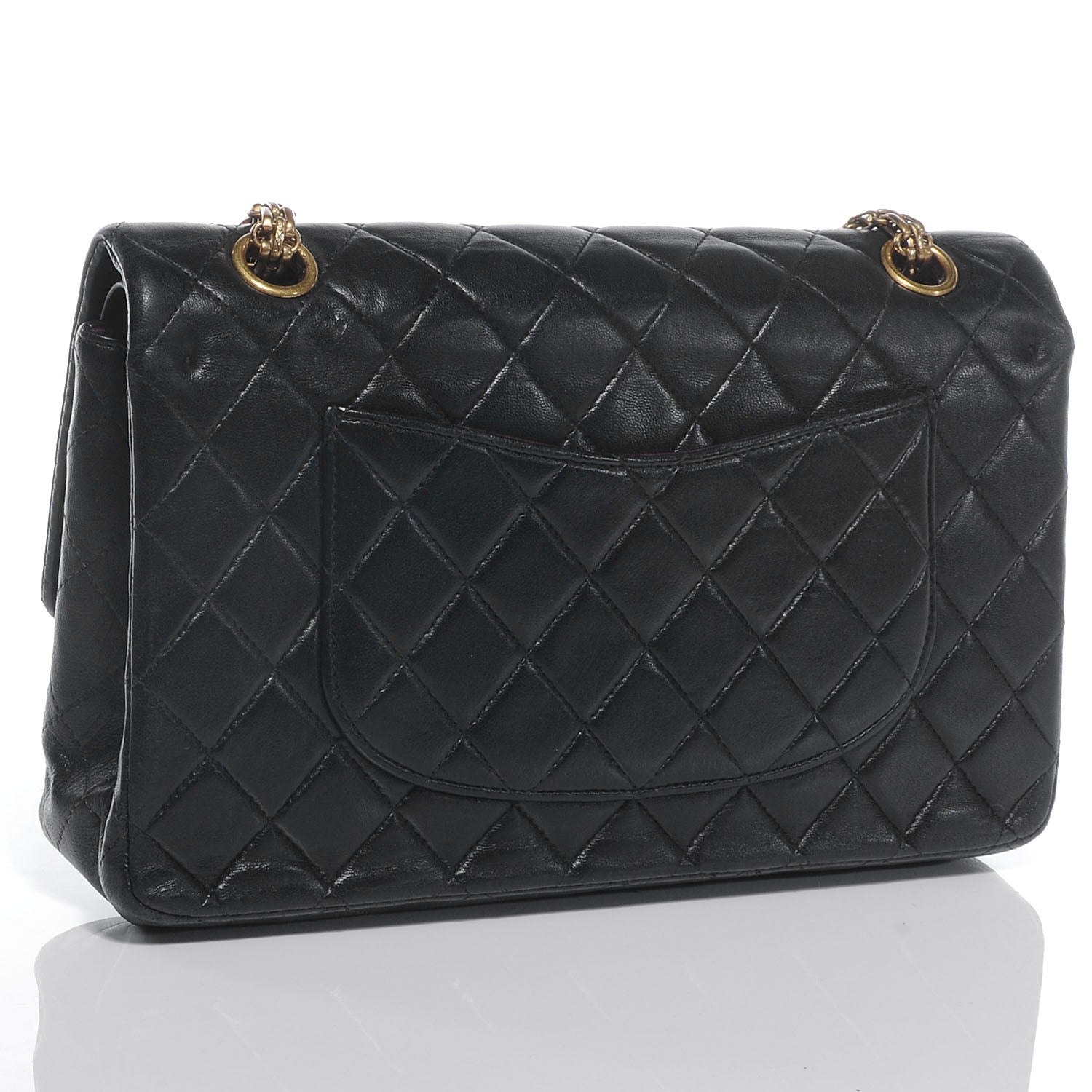 Chanel Lambskin 2.55 Reissue 225 Flap Black 3 of 7