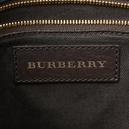 Burberry Haymarket Check Small Salisbury Tote Chocolate 6 of 14