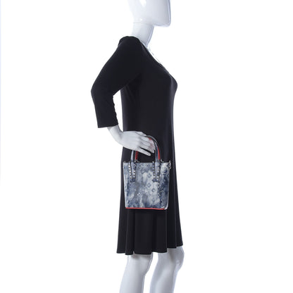 Christian Louboutin Calfskin Punk Mini North South Cabata Tote Multi 3 of 11