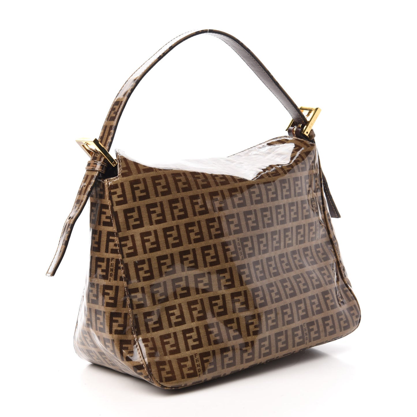Vinyl Zucchino Shoulder Bag Tobacco
