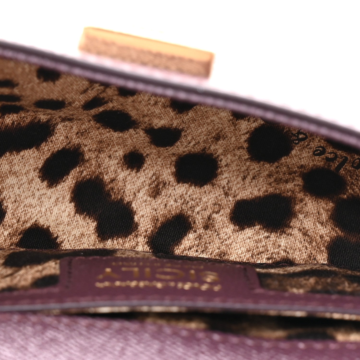 Dolce & Gabbana Dauphine Mini Miss Sicily Bag Burgundy 5 of 9