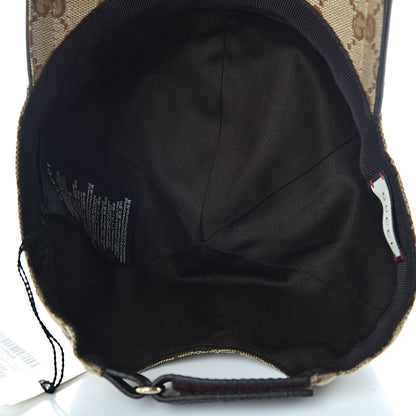 Gucci Monogram Web Baseball Hat M Beige Cocoa 5 of 8
