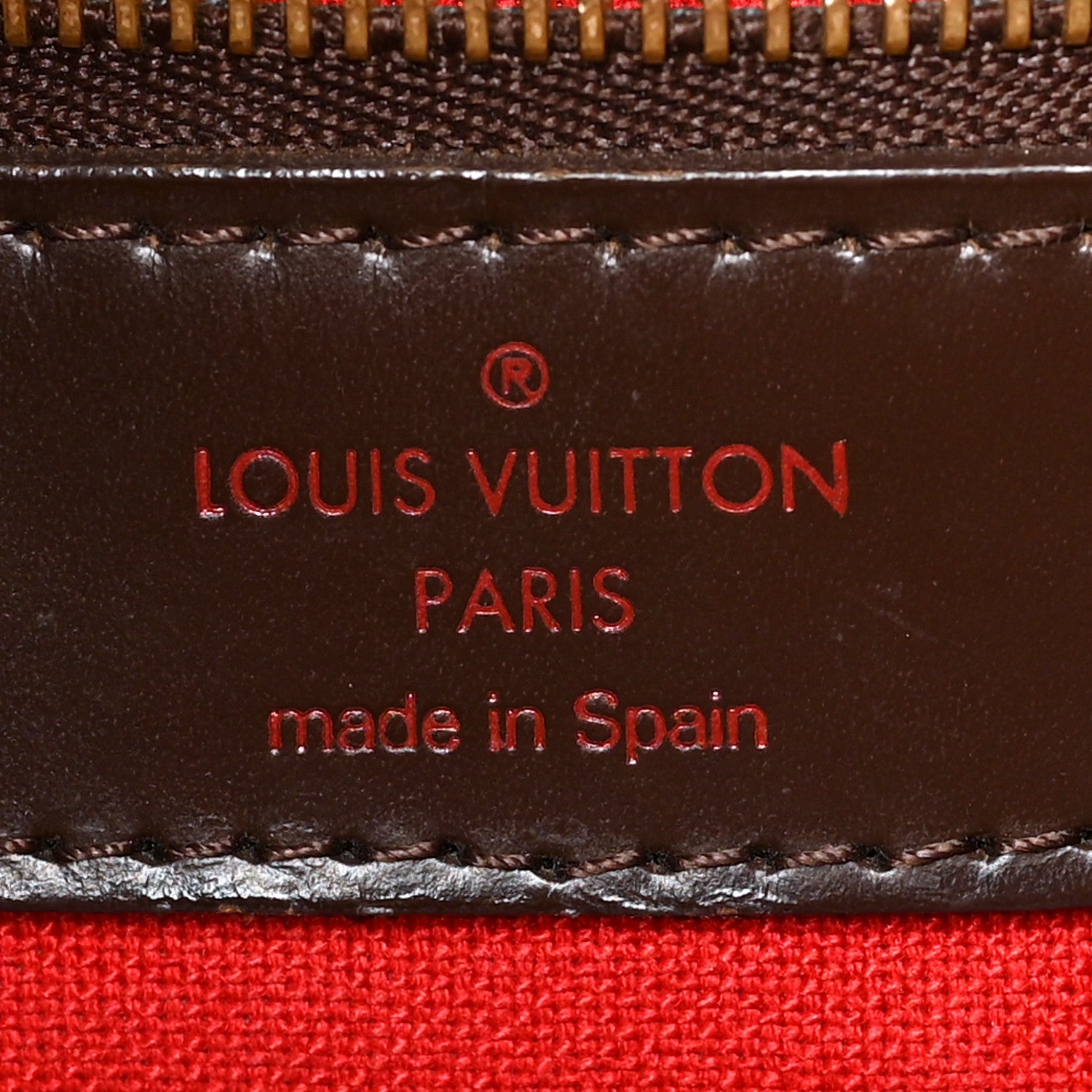Louis Vuitton Damier Ebene Cabas Rivington 6 of 9