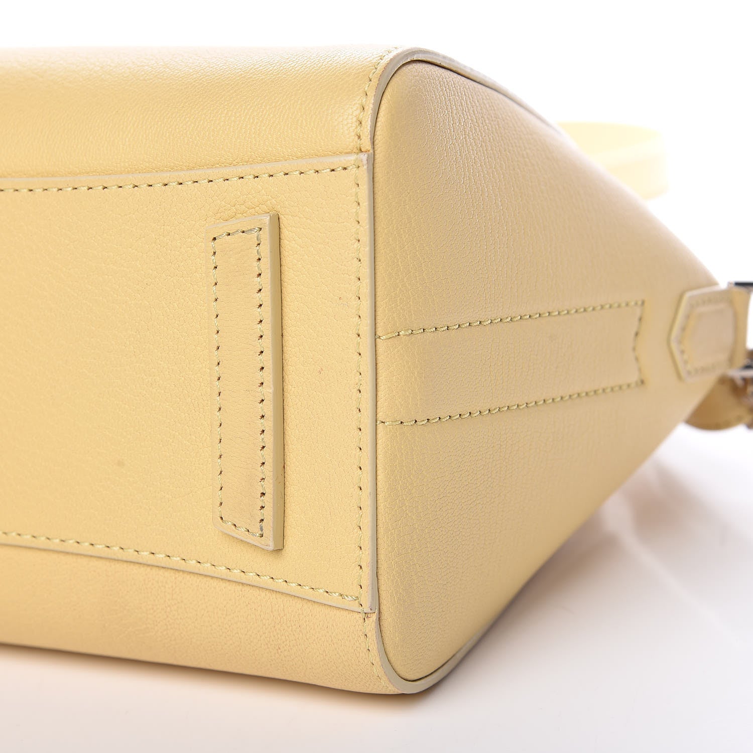 Givenchy Sugar Goatskin Mini Antigona Yellow 10 of 15