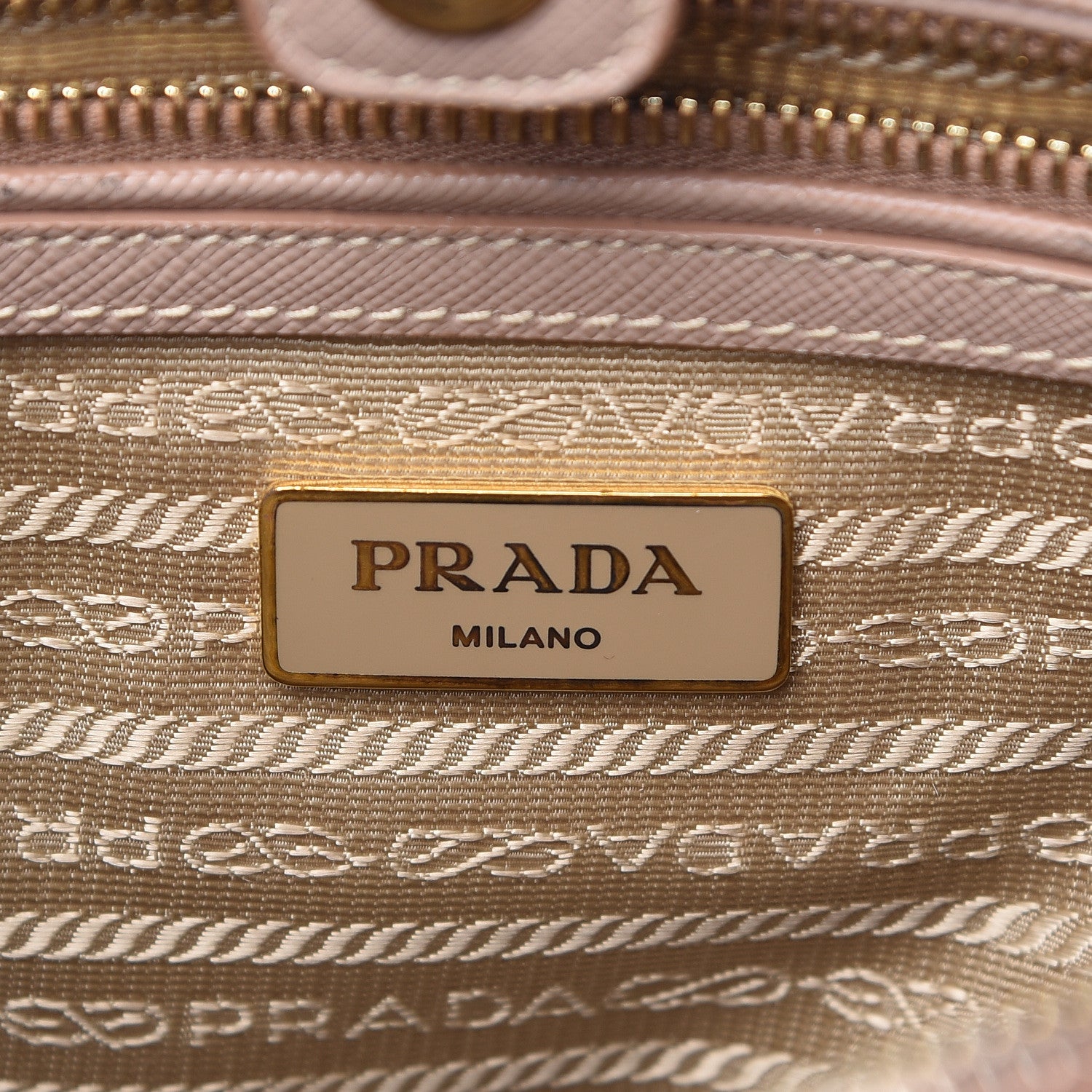 Prada Saffiano Lux Medium Tote Cammeo 6 of 17