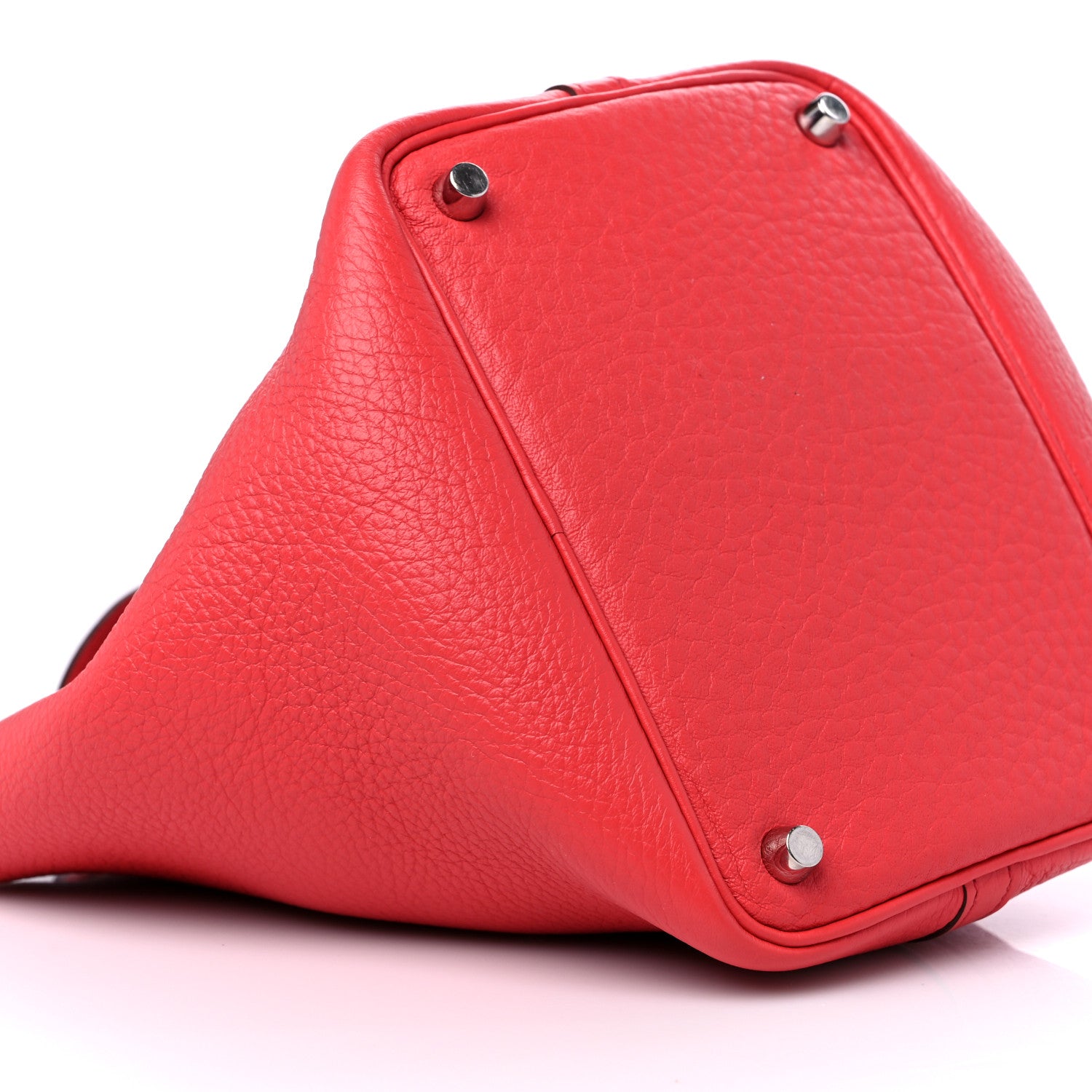 Hermes Taurillon Clemence Picotin Lock 18 PM Bougainvillea 7 of 9