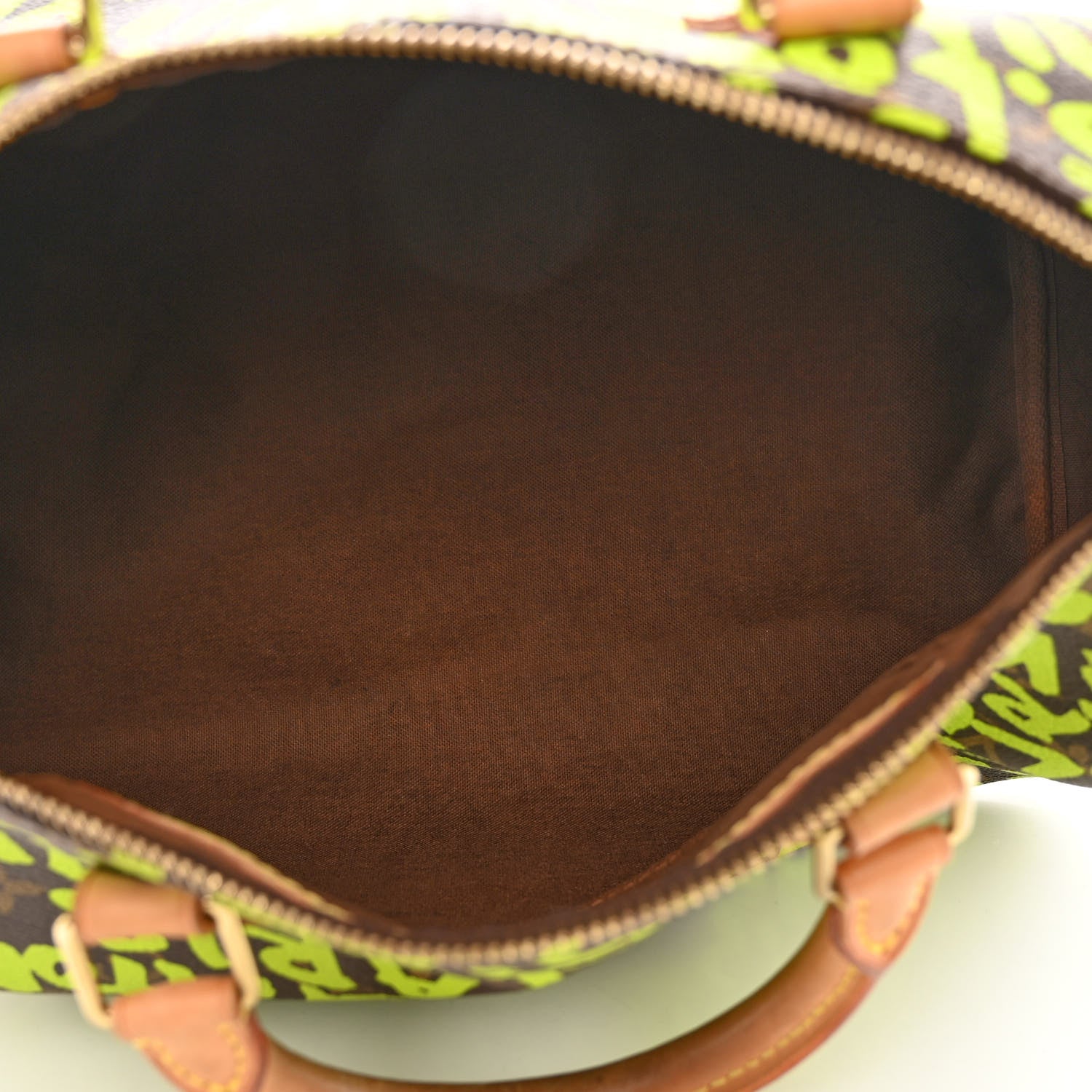 Louis Vuitton Monogram Graffiti Speedy 30 Green 5 of 16