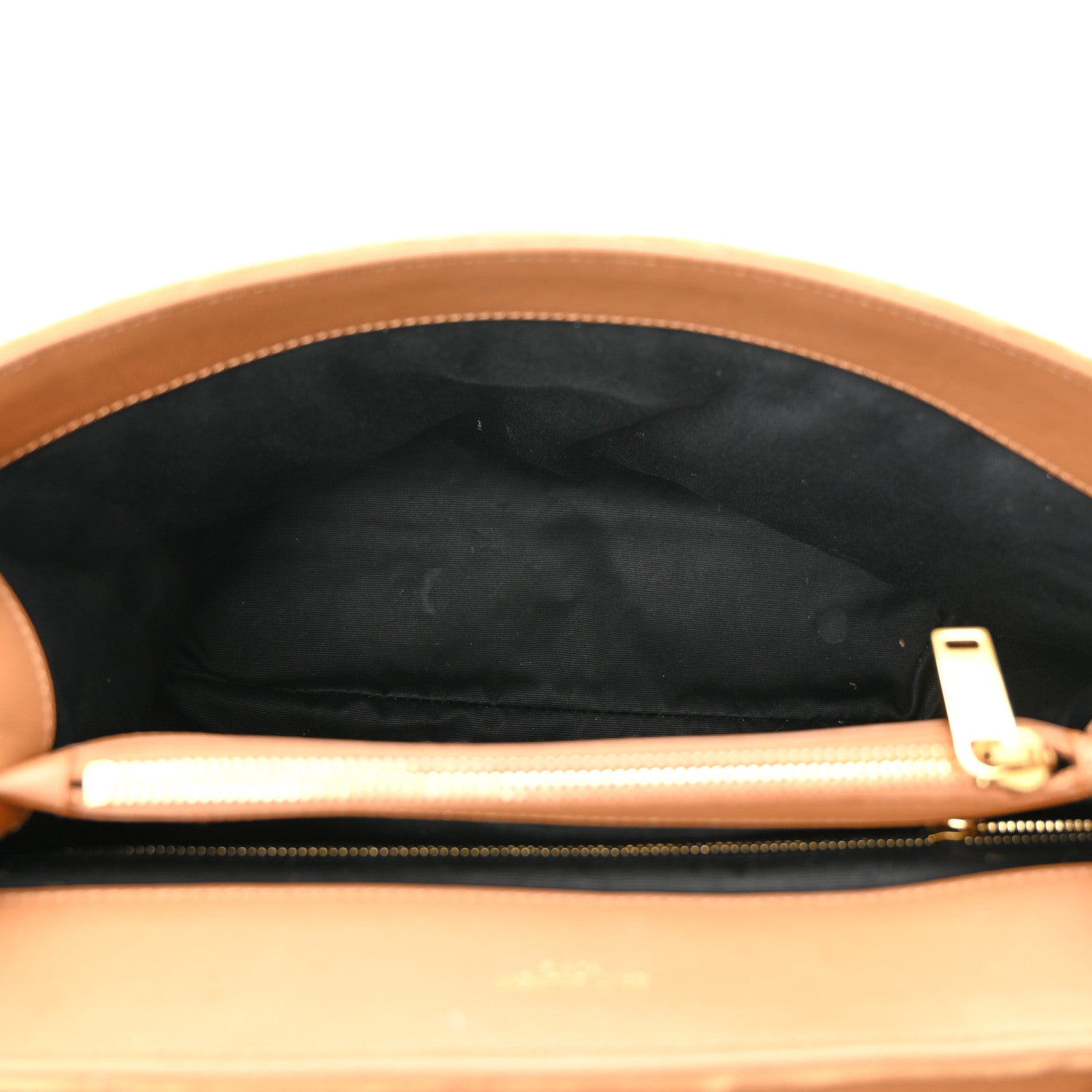 Saint Laurent Suede Y Quilted Monogram Medium Loulou Chain Satchel Cinnamon 5 of 10