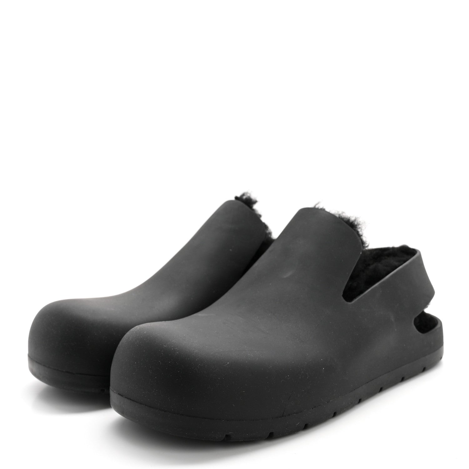 Bottega Veneta Rubber Cozy Puddle Sandals 39 Black 3 of 8