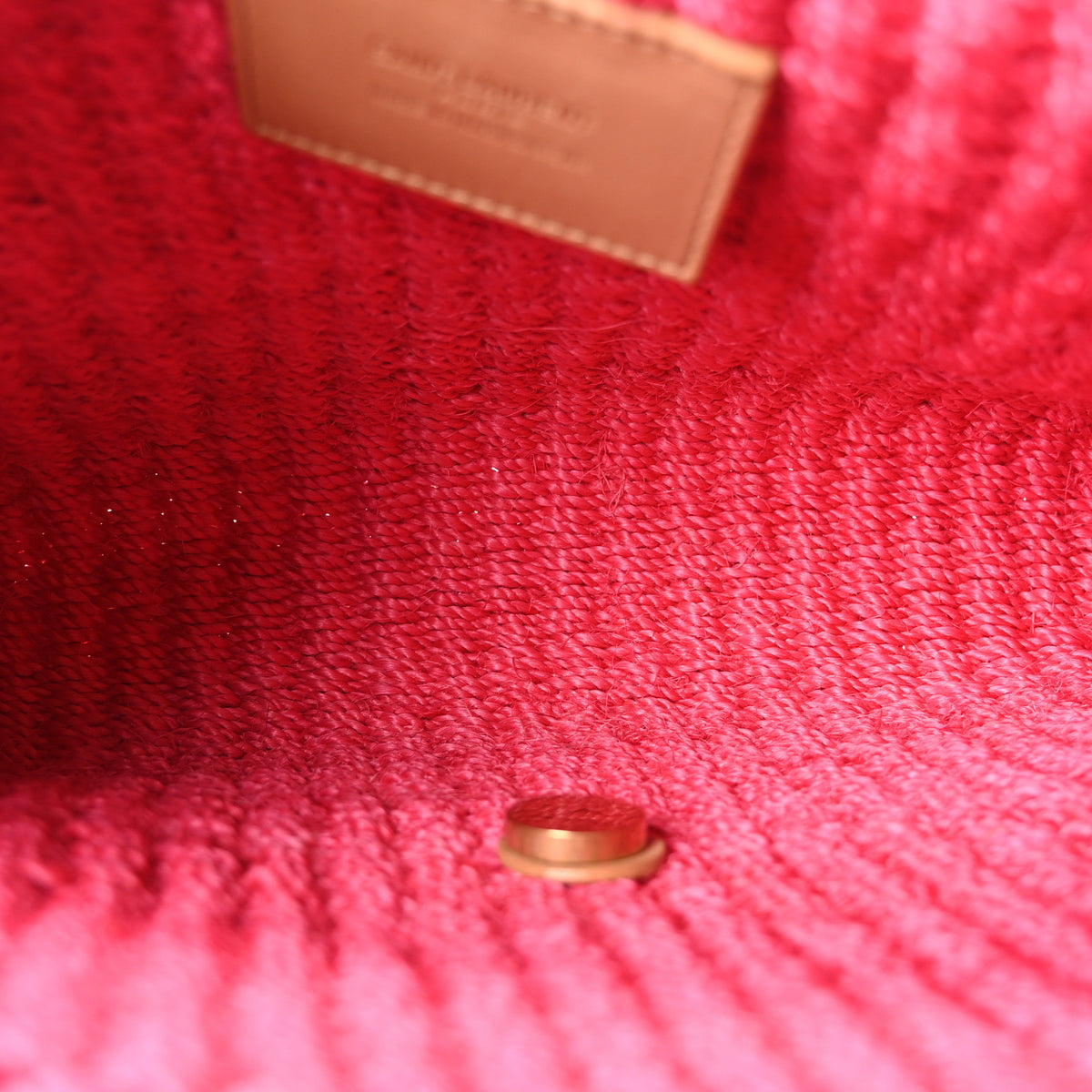 Saint Laurent Raffia Medium Monogram Kate Satchel Pink Glow 5 of 10