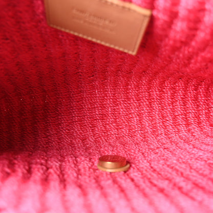 Saint Laurent Raffia Medium Monogram Kate Satchel Pink Glow 5 of 10