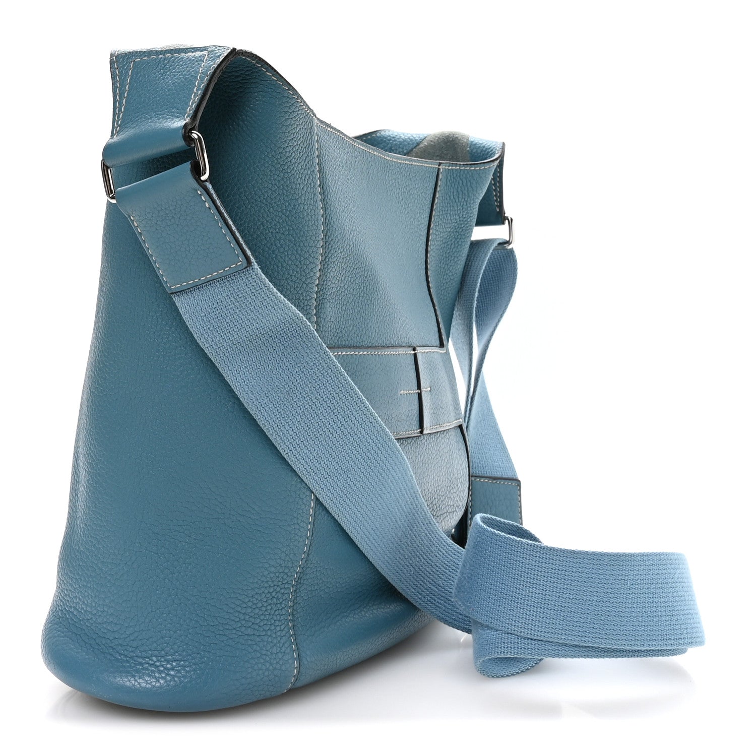 Hermes Taurillon Clemence Sac Good News PM Blue Jean 1859516