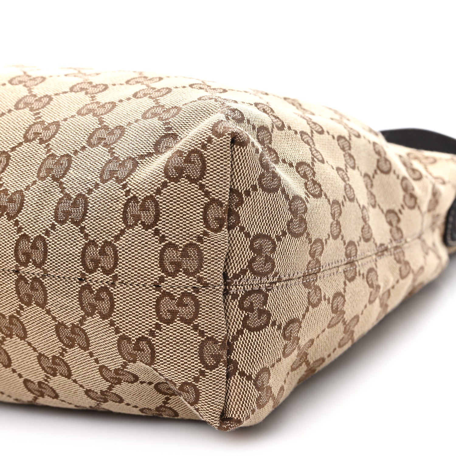 Gucci Monogram Medium Icon Bit Hobo Dark Brown 10 of 10