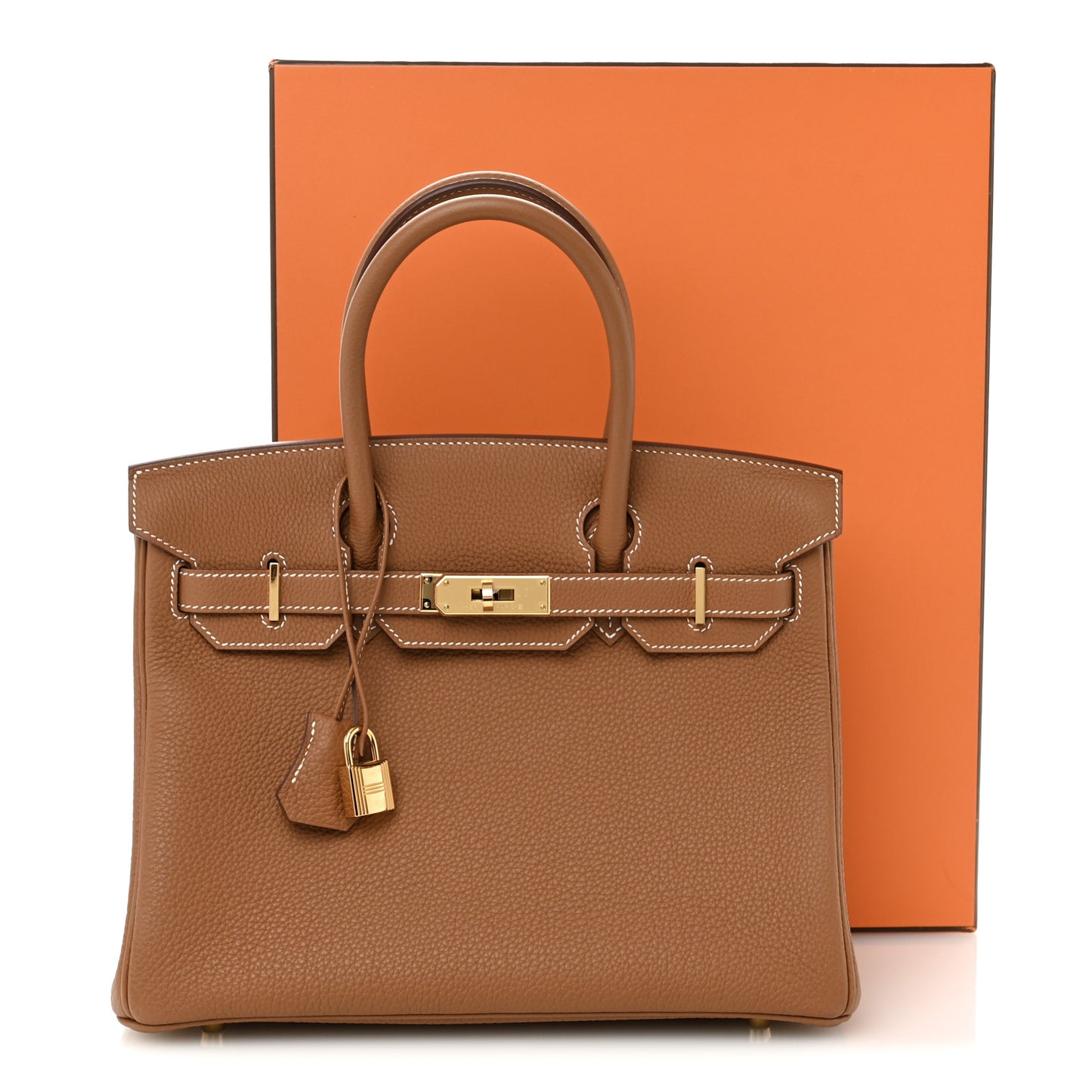 Togo Birkin 30 Gold
