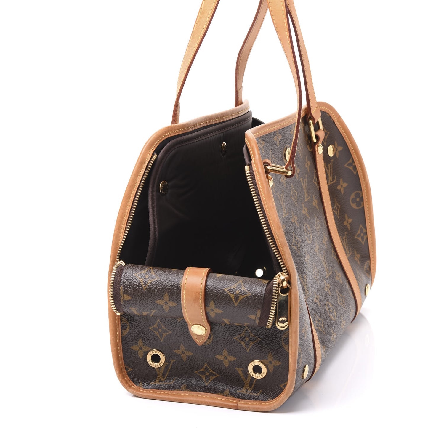 Monogram Baxter PM Dog Pet Carrier