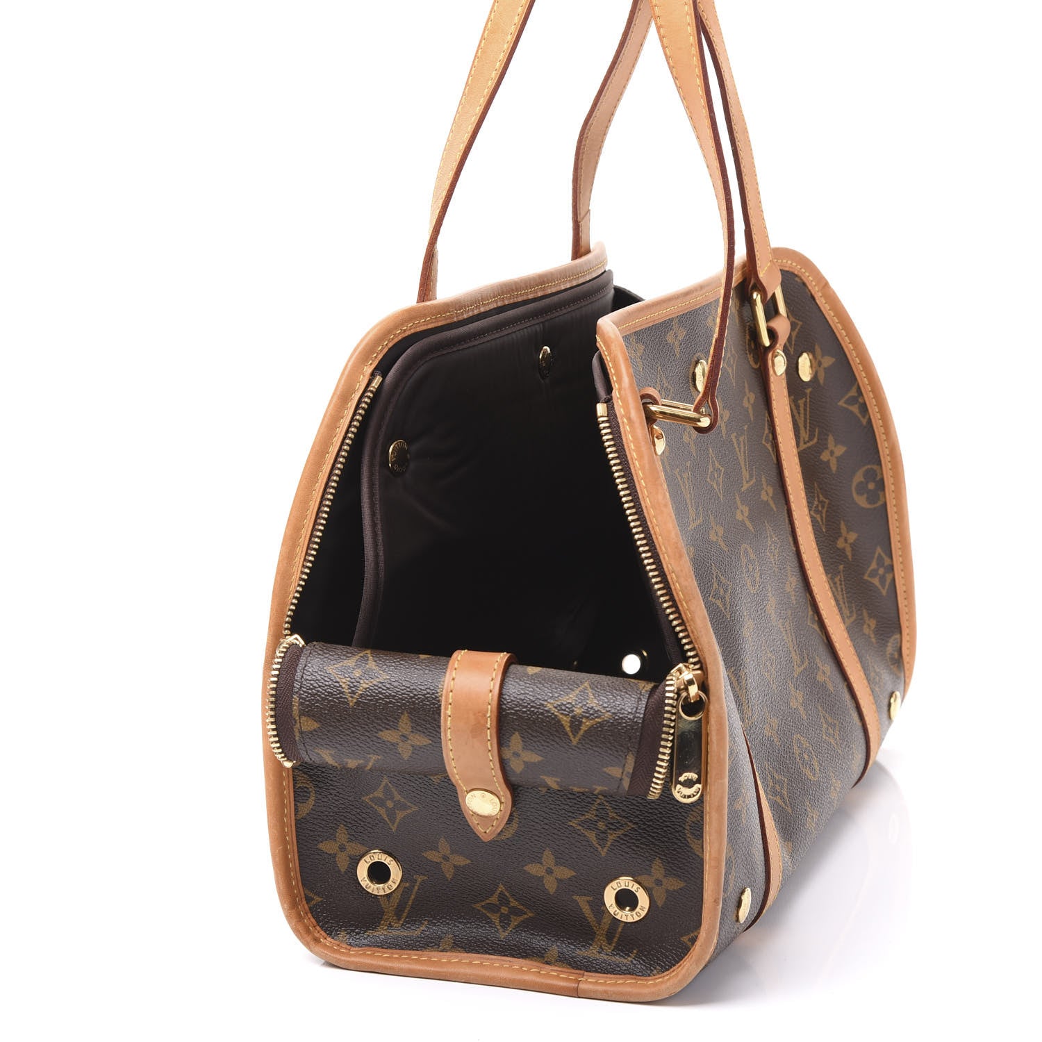 Louis Vuitton Monogram Baxter PM Dog Pet Carrier 4 of 12