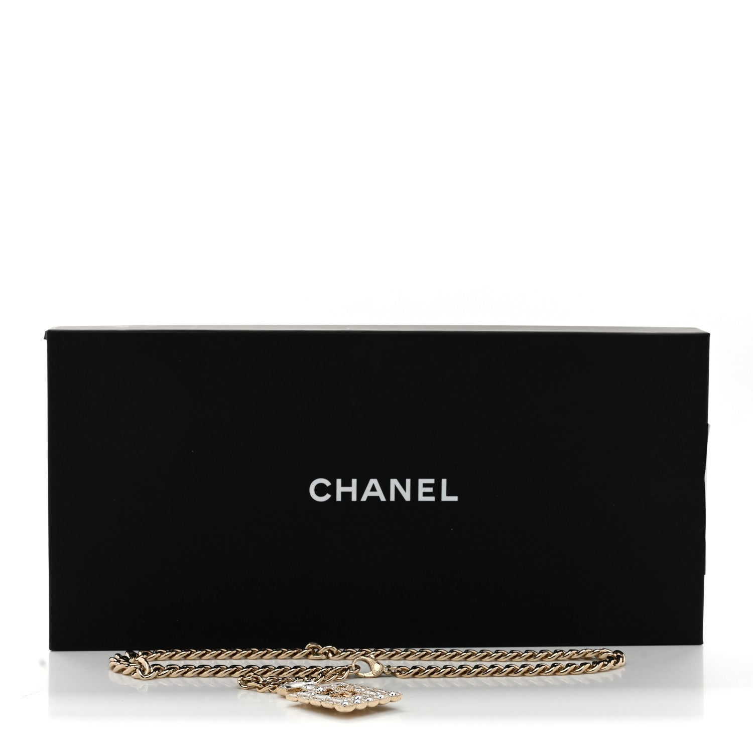 Chanel Metal Crystal CC Perfume Belt Gold 5 of 5